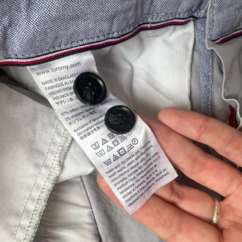 Tommy Hilfiger Gray Chinos